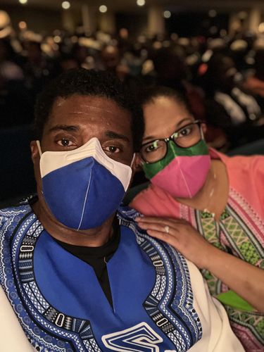 Customer photo review of Disposable Masks-N95 - 2 pc pack