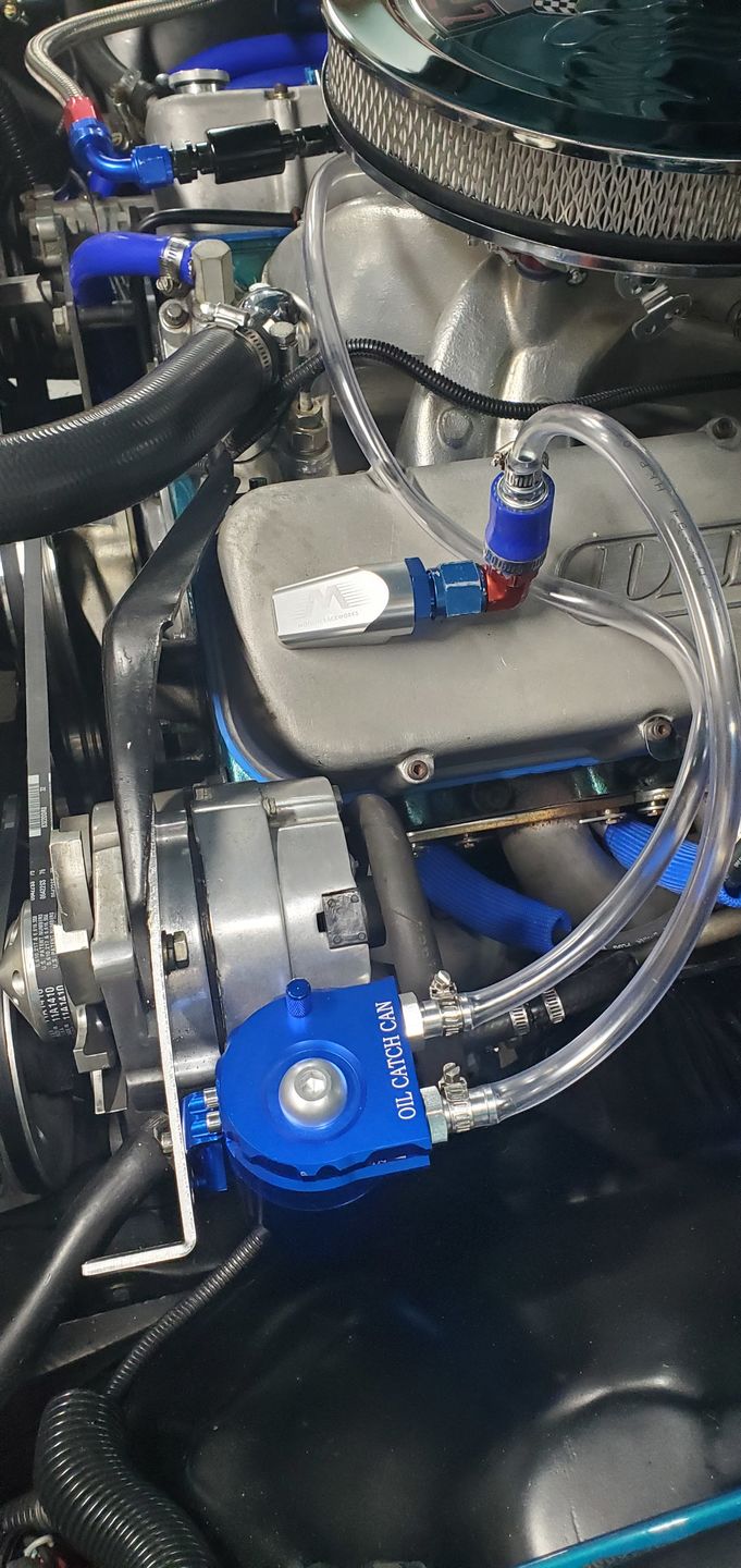 Customer photo review of Motion Raceworks Billet Valve Cover Breathers Clear Anodized (Pair) 32-120 PAIR
