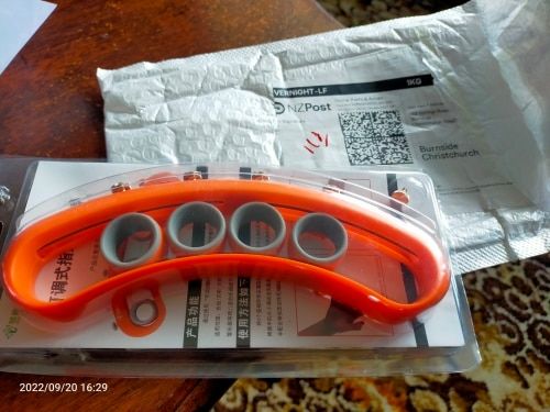 Customer photo review of GuitarGuard™ Guitar finger extenders and exerciser