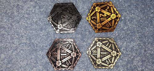 Customer photo review of D20 Coin