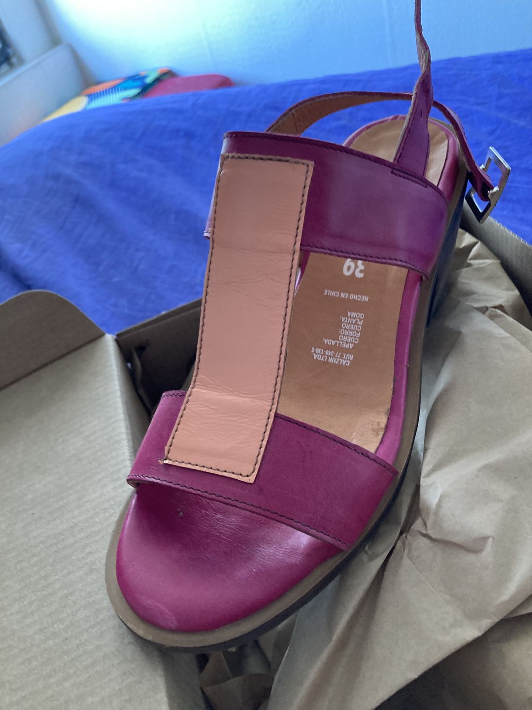 Customer photo review of Sandalias ESMERALDA C32