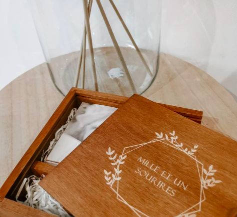 Customer photo review of 4 x 6 sliding lid photo box + compartment