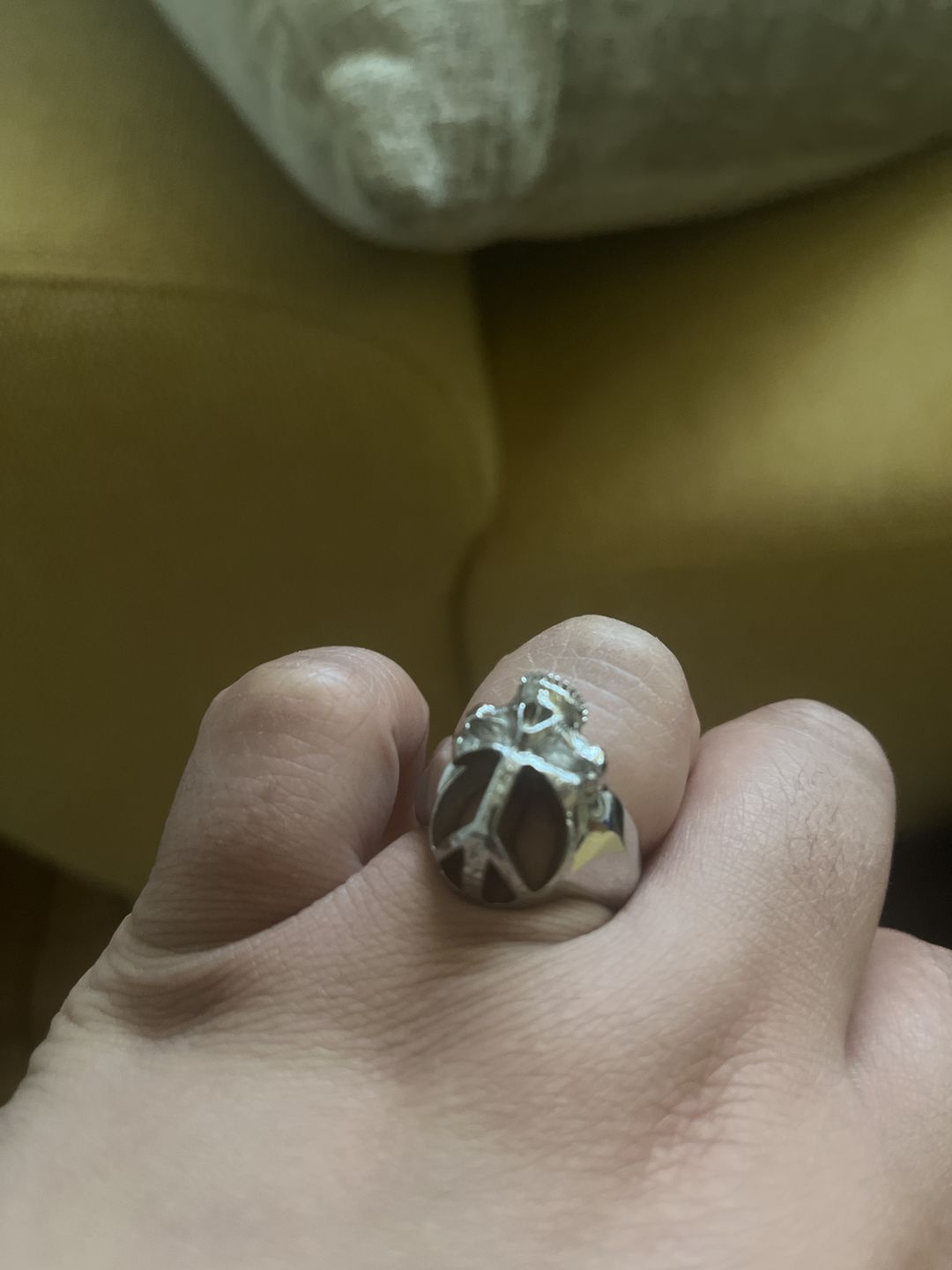 Customer photo review of PEACE OF MIND RING