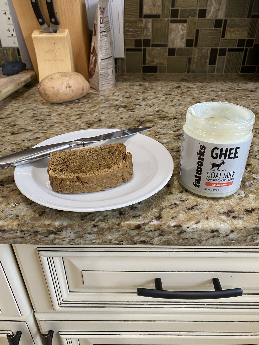 Customer photo review of Grass Fed Goat Milk Ghee (7.5 oz)