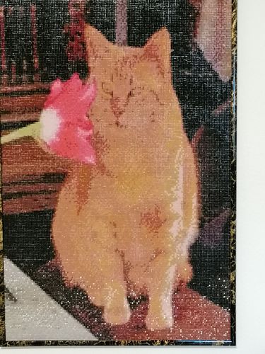Kundenbewertung mit Foto zu Eigenes Foto Diamond Painting
