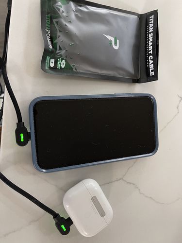 Customer photo review of The Titan Smart Cable™ - Special Offer