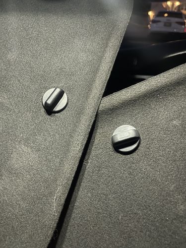 Customer photo review of MR2Heaven - CNCed Removable T-Top SunShade Replacement Knob Kit