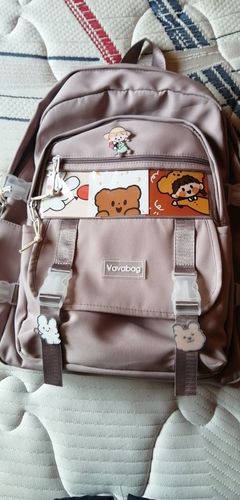 Customer photo review of Kstyle Cute School Backpack