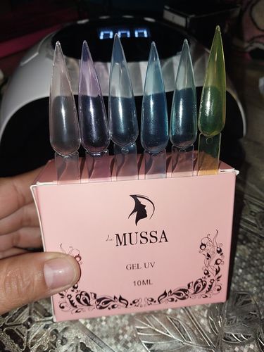 Customer photo review of Gel Gama M (transparente) 6 pzas MUSSA