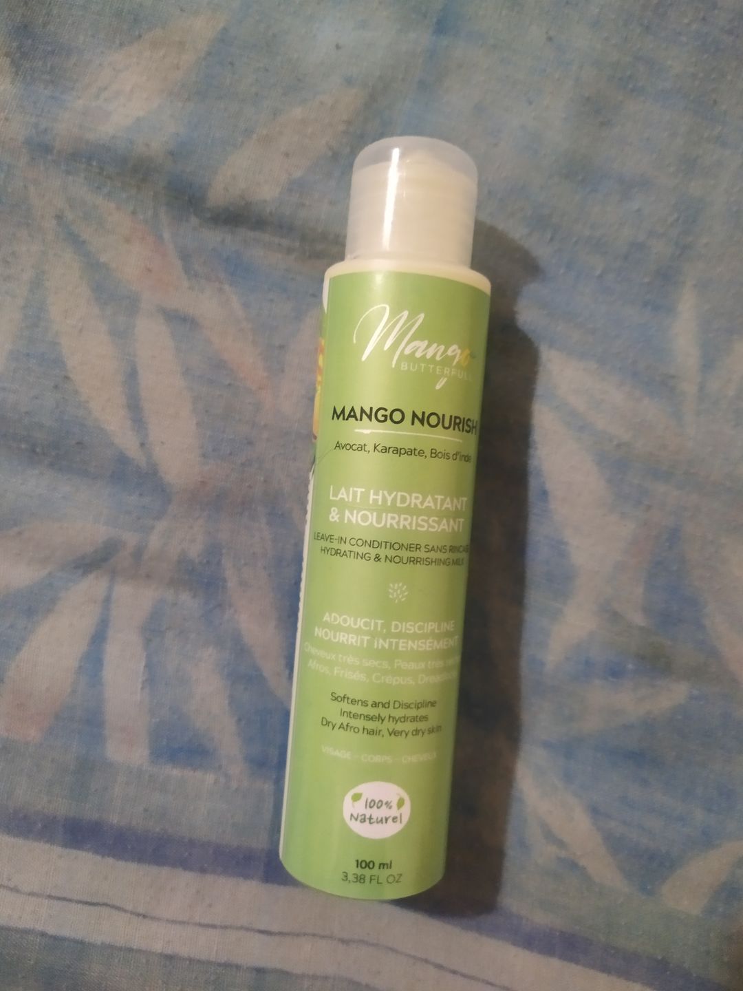 Customer photo review of Lait hydratant et nourrissant - NOURISH