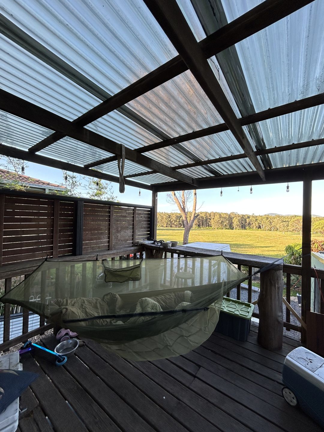 Customer photo review of Ultralight Hammock Set