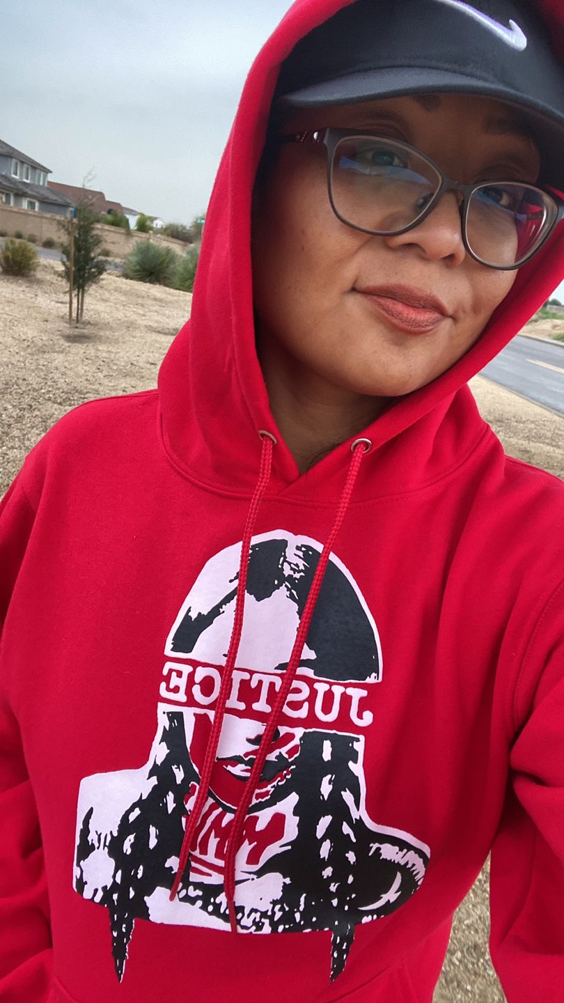 Customer photo review of JUSTICE Hoodie