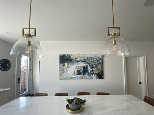 Customer photo review of 'Seascape' Framed Acrylic Painting (70"H x 40"W)
