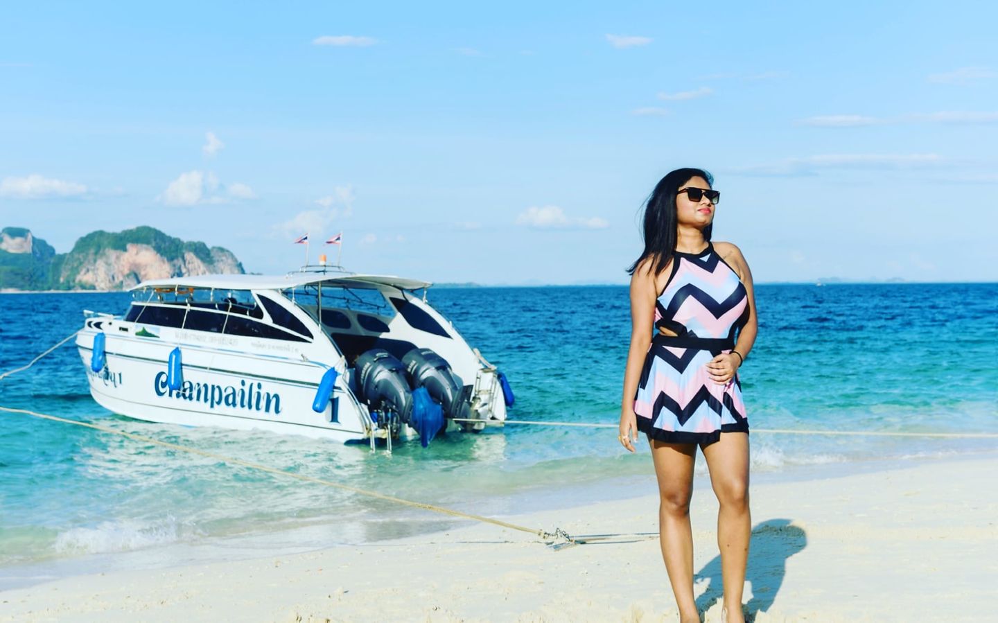 Customer photo review of Aztec Swimsuit- BESTSELLER