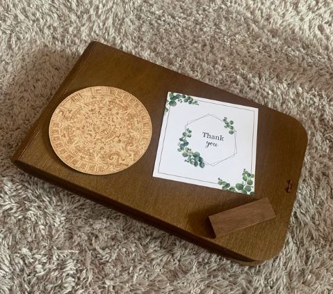 Customer photo review of 5 x 7 yoga photo box + compartment