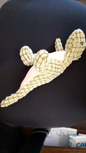 Customer photo review of Copy of Indestructible® Toy - Uforgængelig Plys Dinosaur Legetøj