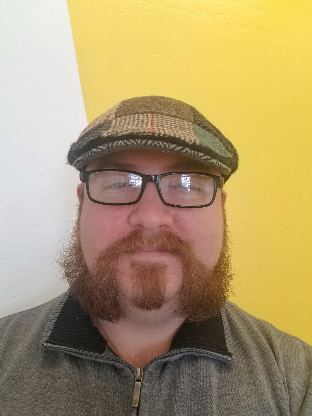 Customer photo review of Vintage Cap Patchwork Tweed