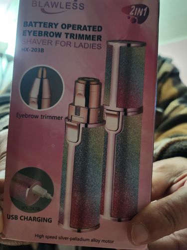 Customer photo review of Rainbow Pen 2 in 1 depilazione ad alta precisione