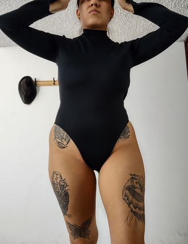 Customer photo review of Luna Long Sleeve Swimwear