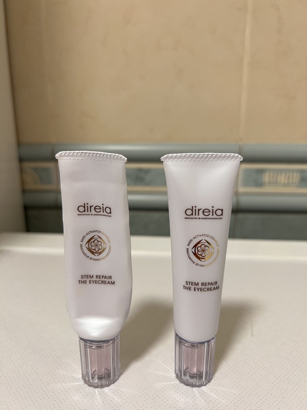 Customer photo review of DIREIA Stem Repair The Eye cream