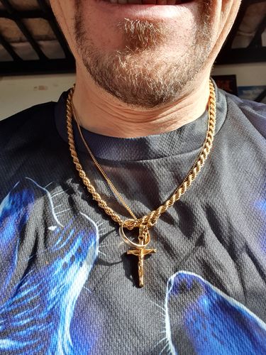 Customer photo review of Rope (Gold) 5mm