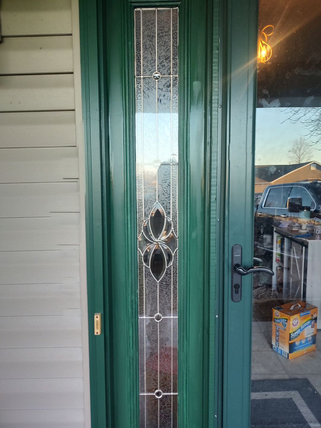 Customer photo review of 14" Smooth Fiberglass Sidelite Panel