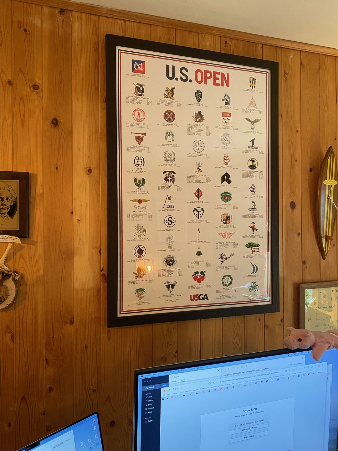 Customer photo review of The History of the U.S. Open