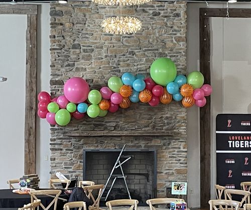 Customer photo review of Create Your Own Color Mix - DIY Balloon Garland Kit