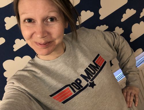 Customer photo review of Top Mum Movie Sweatshirt