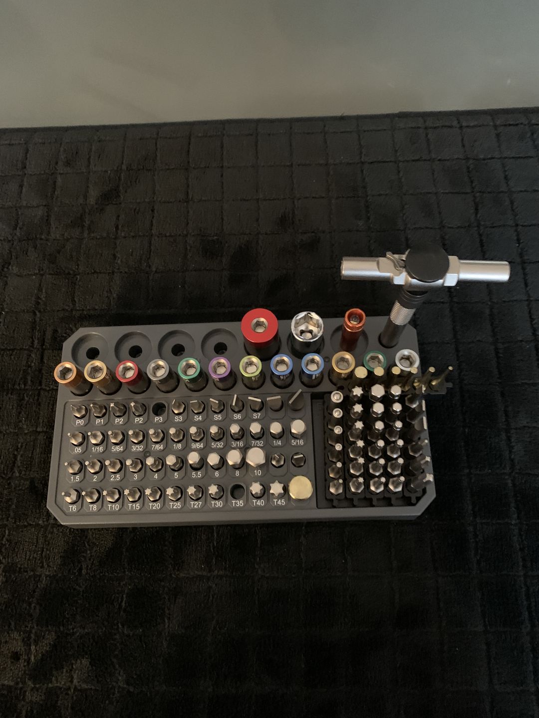 Customer photo review of Ratcheting T-Way Wrench with Locking Hex Drive