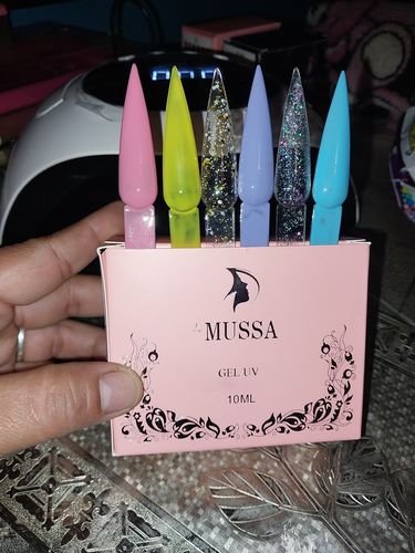 Customer photo review of Gel Gama T 6 pzas MUSSA