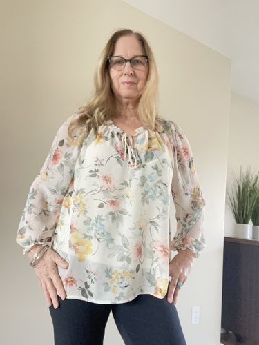 Customer photo review of Lovestitch Saraphina Blouse