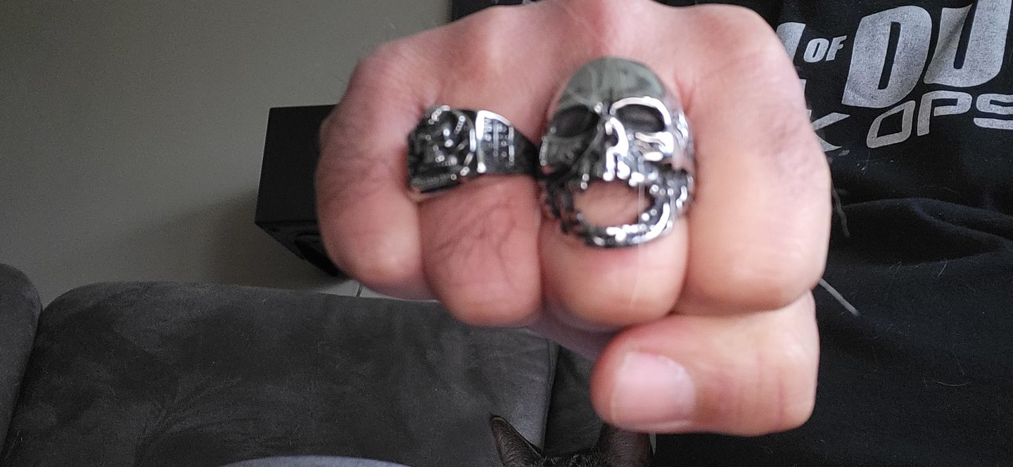 Customer photo review of RIDE TILL DEATH. - SILVER