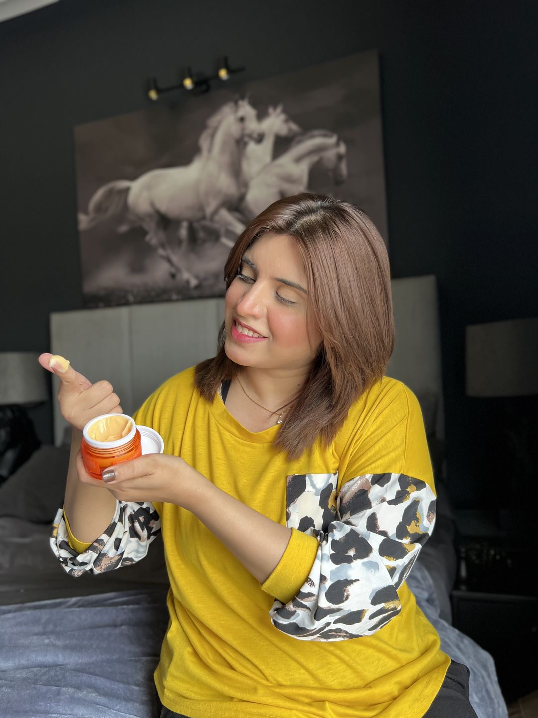 Customer photo review of Supercharged Vitamin C Brightening Moisturiser
