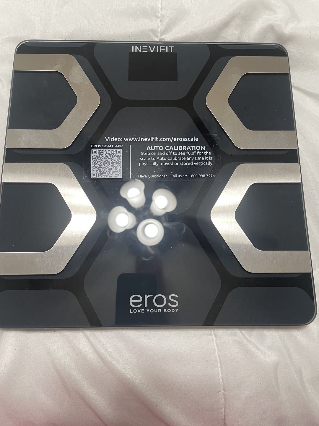 Customer photo review of INEVIFIT | Eros Smart Body Fat Scale