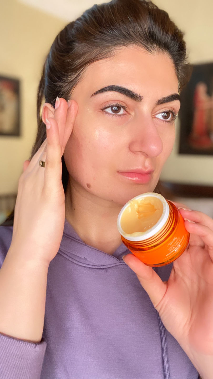 Customer photo review of Supercharged Vitamin C Brightening Moisturiser