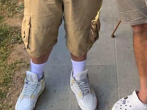 Customer photo review of Nike Air Jordan 4 Retro SE 'Craft'