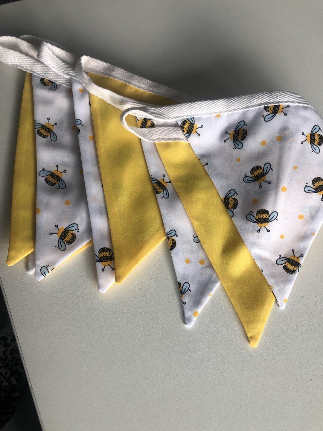 Customer photo review of Bees and Dots Polycotton Fabric