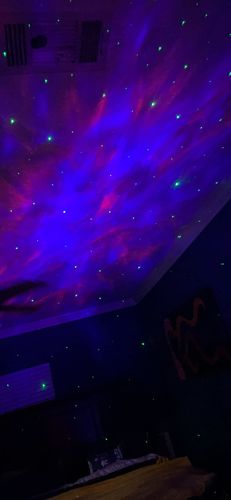 Customer photo review of Astronaut Galaxy Projector