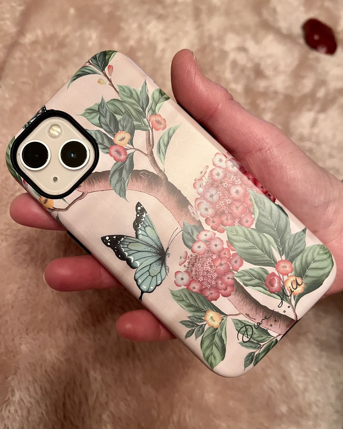 Customer photo review of Ella Phone case - Pink