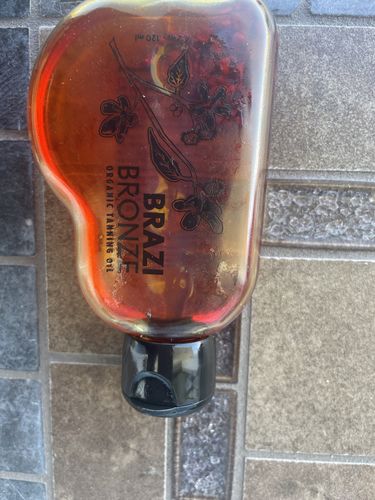 Customer photo review of 100% Natural & Organic Tanning Oil