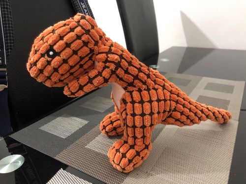 Customer photo review of Copy of Indestructible® Toy - Uforgængelig Plys Dinosaur Legetøj