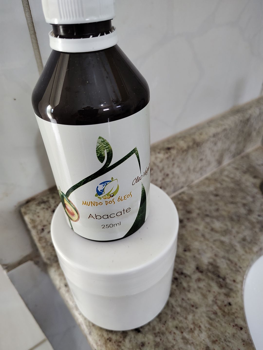 Customer photo review of Óleo de Abacate