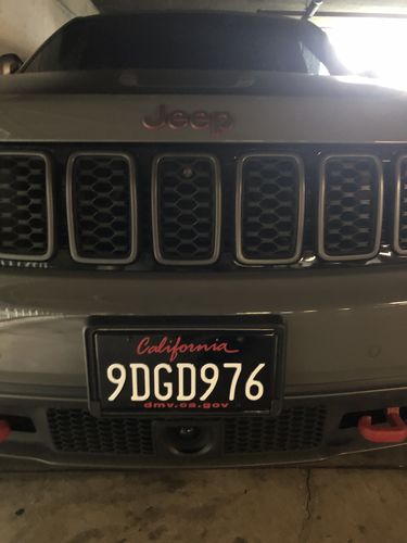 Customer photo review of 2011-2021 CALIFORNIA LICENSE PLATE DMV.CA.GOV - BLACK WITH WHITE TEXT 6"x12" (156.5mm x 305mm)