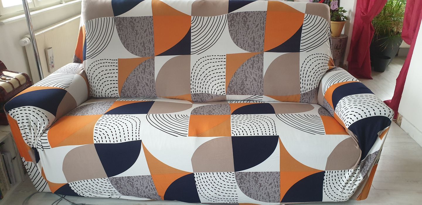 Customer photo review of Vintage - Housses Extensibles de Fauteuil et Canapé