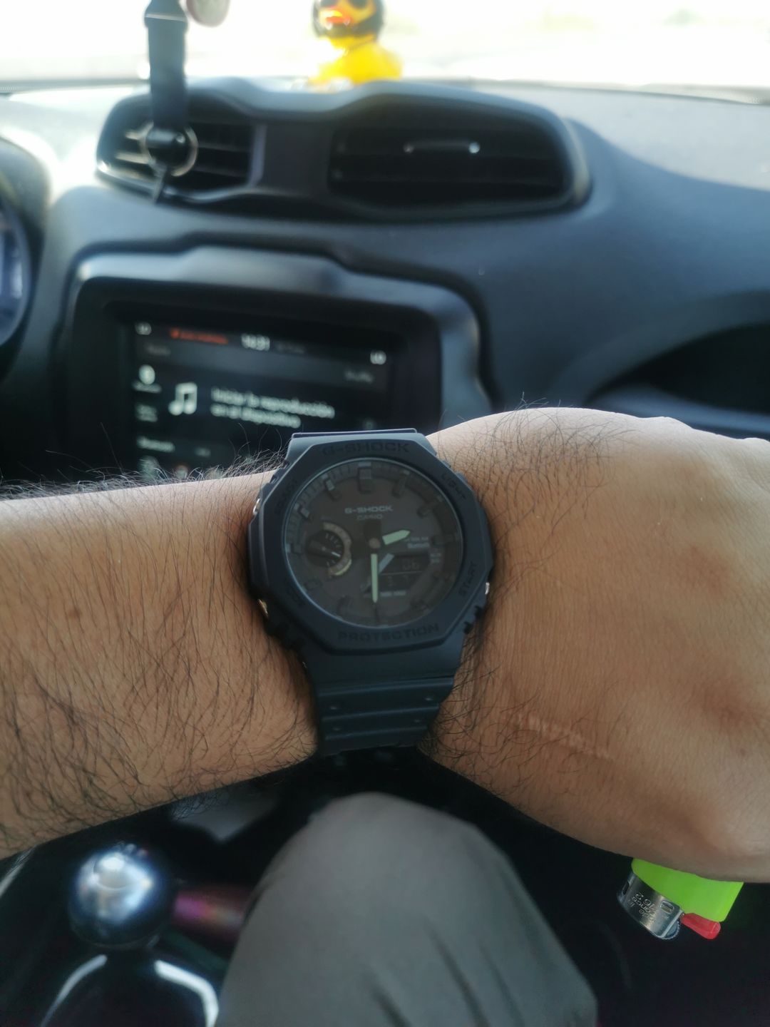 Customer photo review of Reloj Casio G-Shock Tough Solar "Casioak" GA-B2100-1A1DR Bluetooth