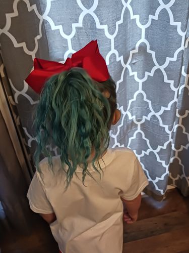 Customer photo review of Hair Color Wax