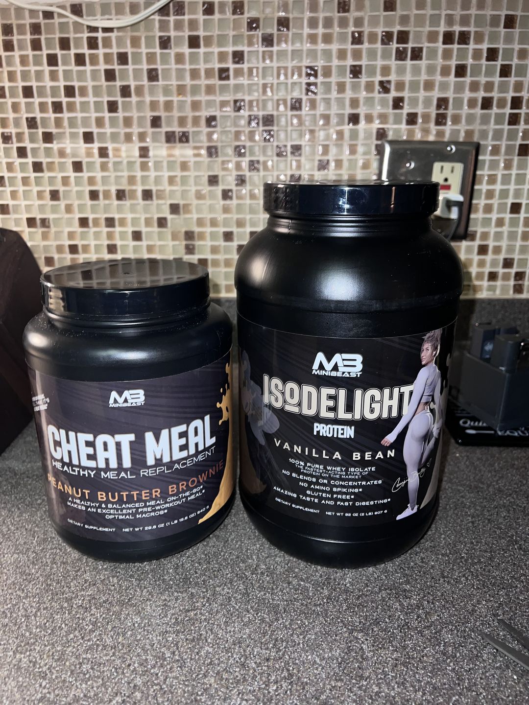Customer photo review of IsoDelight Protein