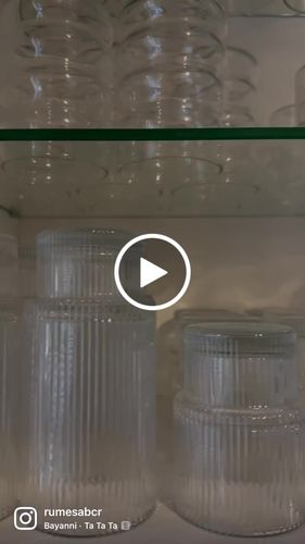 Customer video review of WAVE + BUBBLE GLASS SET