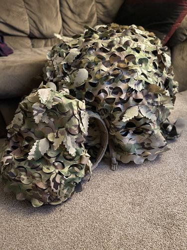Customer photo review of Predator Ghillie™ Backpack Cover